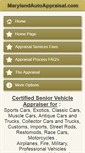 Mobile Screenshot of marylandautoappraisal.com